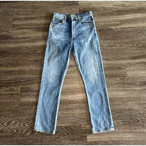 EUC Citizens of Humanity Charlotte High Rise Straight Jeans Taboo Wash Size 27 - Picture 4 of 16